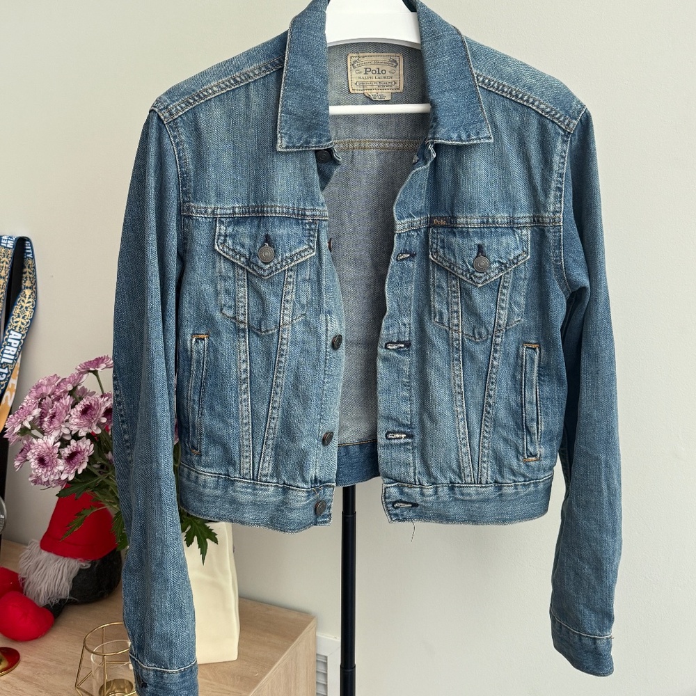 Polo Ralph Lauren Denim Jacket Size Medium $298